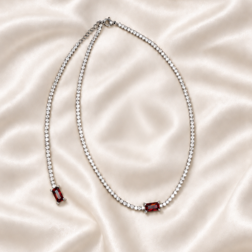 AMOUR DE LUNA ~ RUBY - NECKLACE
